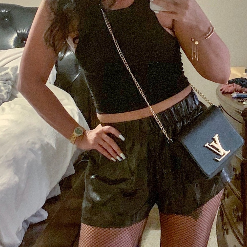 LIKE NEW - Cutest little metallic shorts!